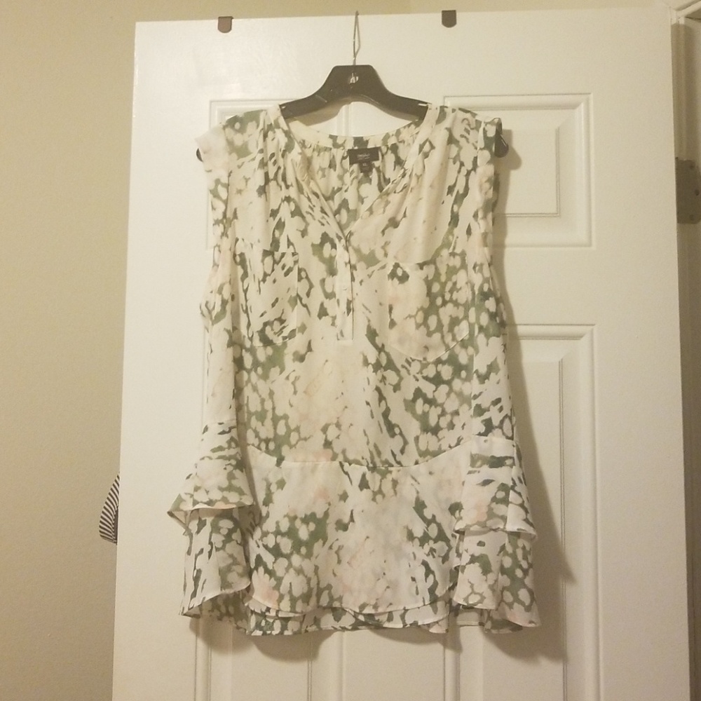SNAKE Print peplum top